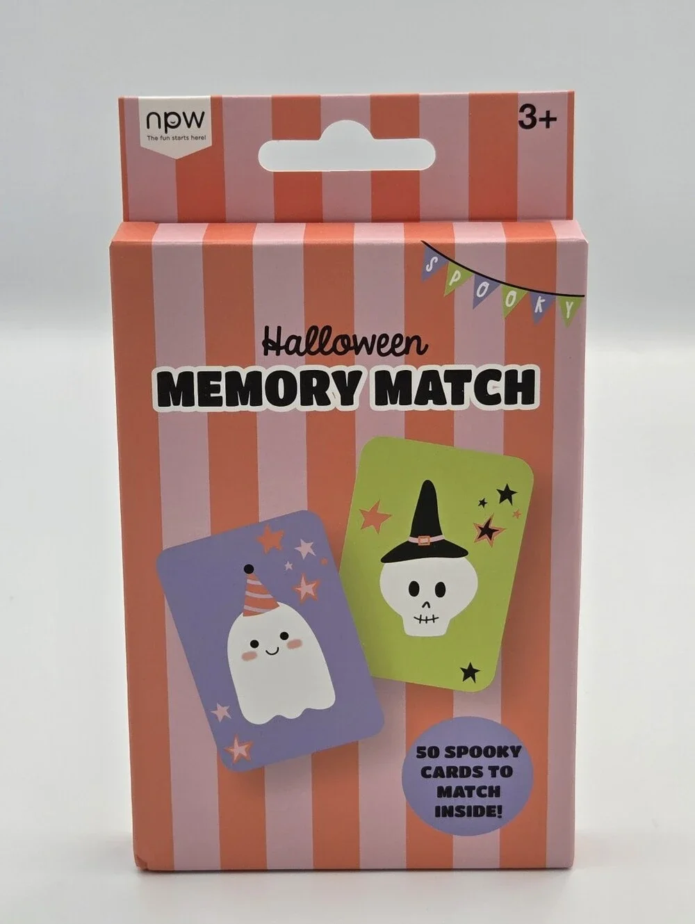 Halloween Memory Match Cards Game Nwt